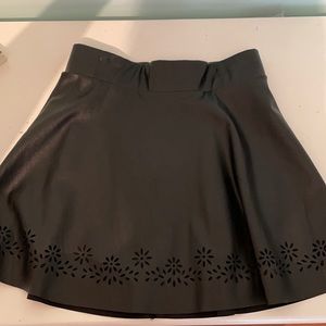 Ruby & Bloom black skirt for girls (pleather)
